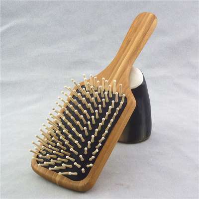 Anti-Static hair wooden massage brush comb