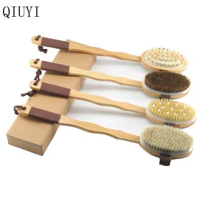 Bamboo shower Japanese vegan dry body brush